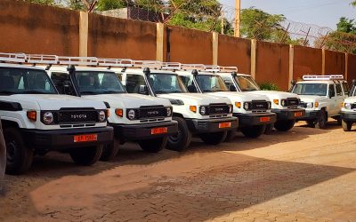 L&rsquo;INS franchit une nouvelle étape dans la préparation du RGPH-5 : les véhicules de terrain officiellement réceptionnés